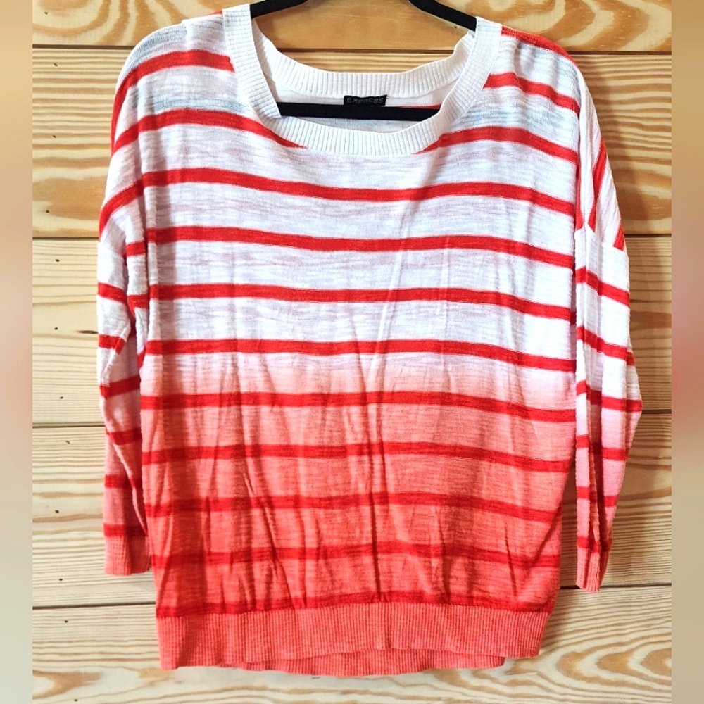 Lightweight striped sweater
